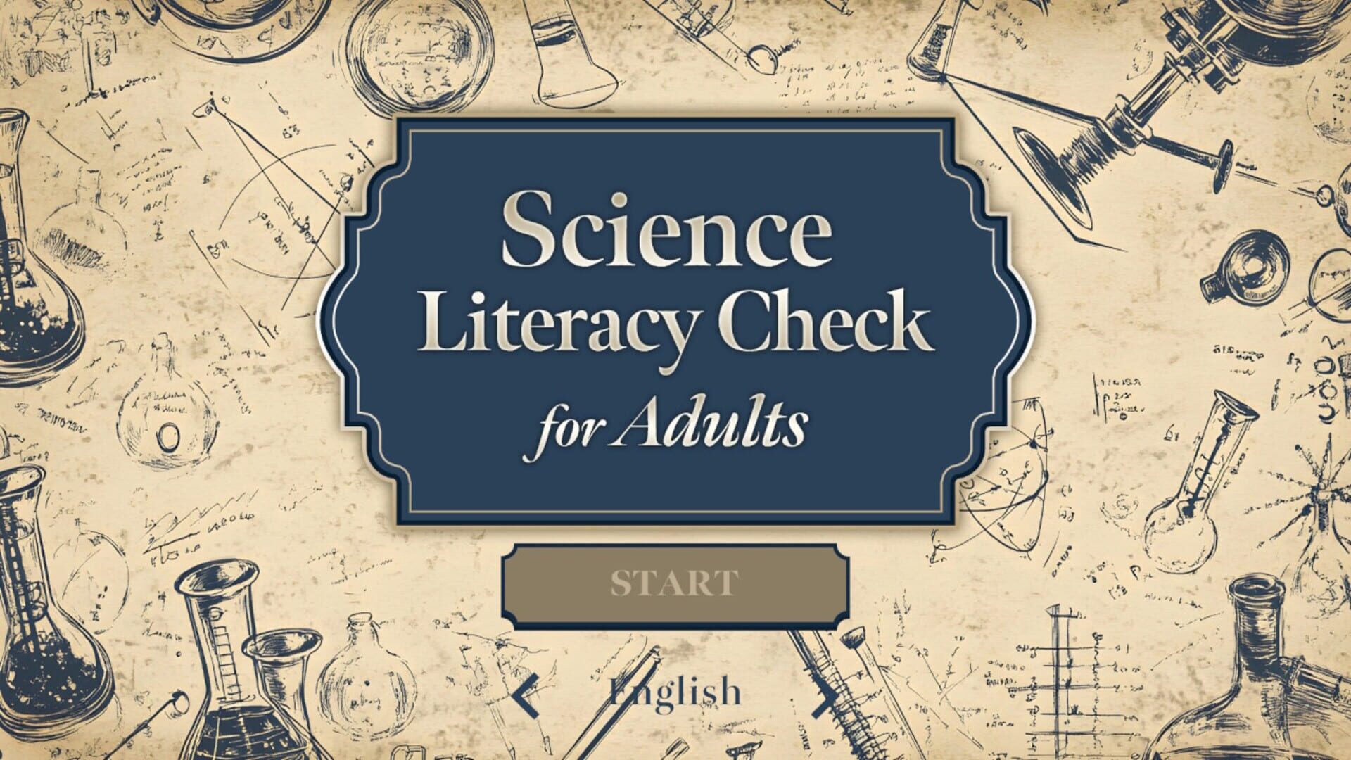 Science Literacy Check for Adults