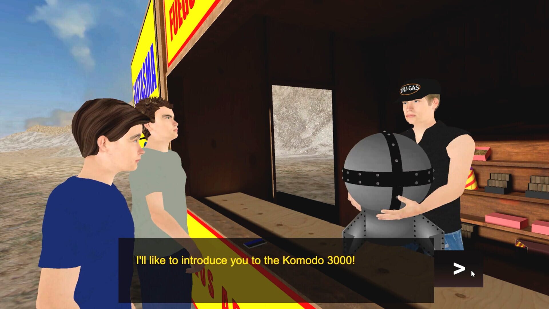 Komodo 3K Arena - Screenshot