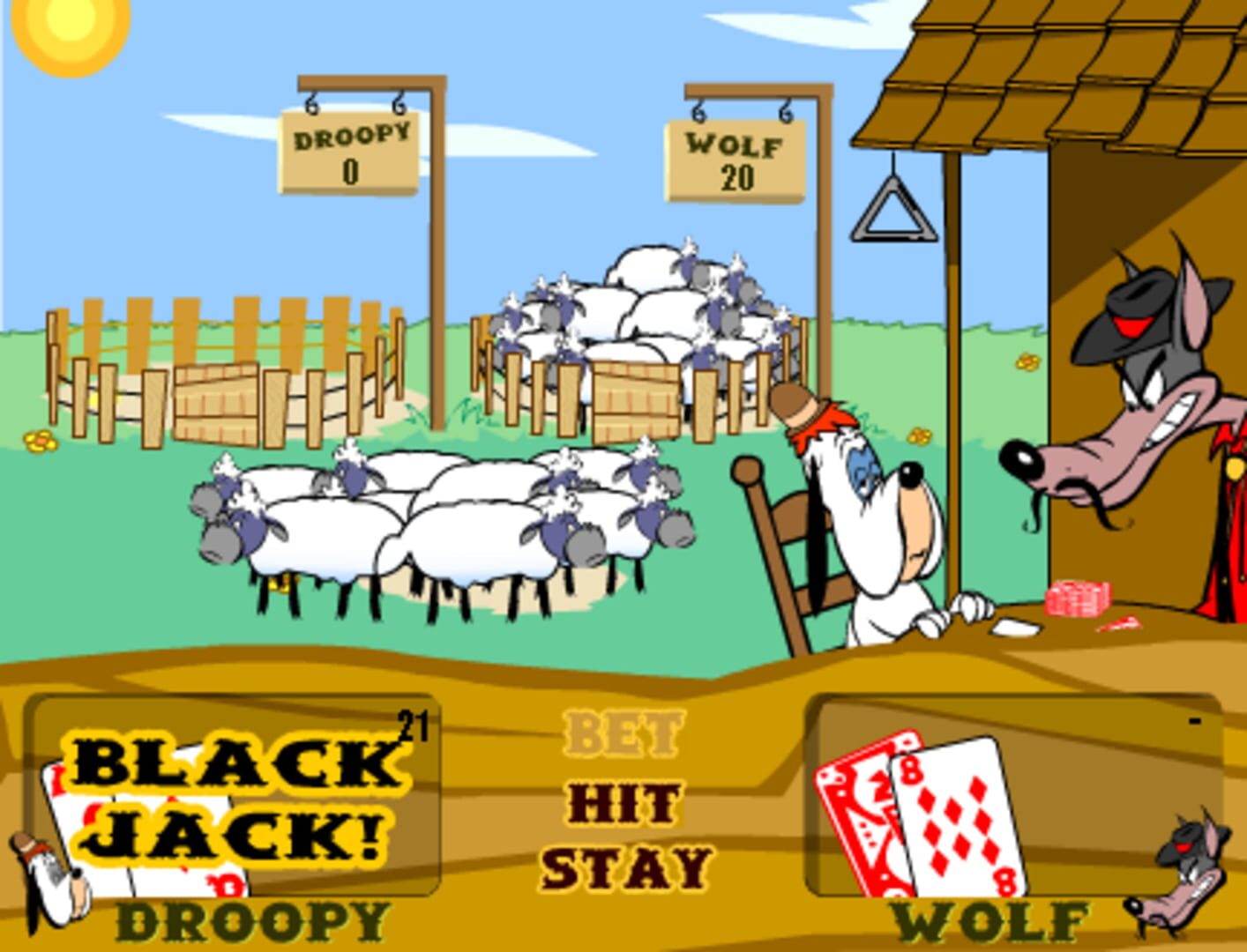 Droopy's Casino Corral · 游戏截图