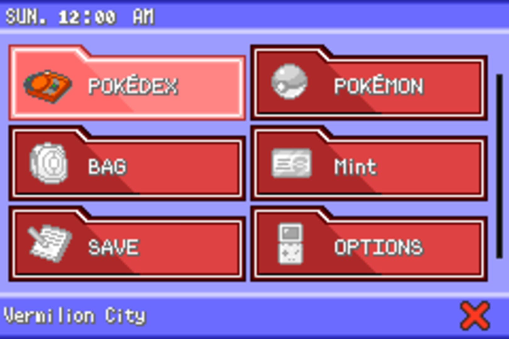 Pokémon Aesthetic Red - Screenshot