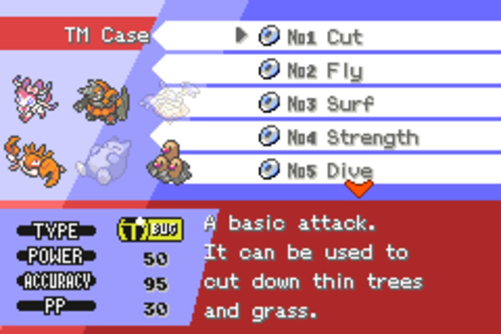 Pokémon Aesthetic Red - Screenshot