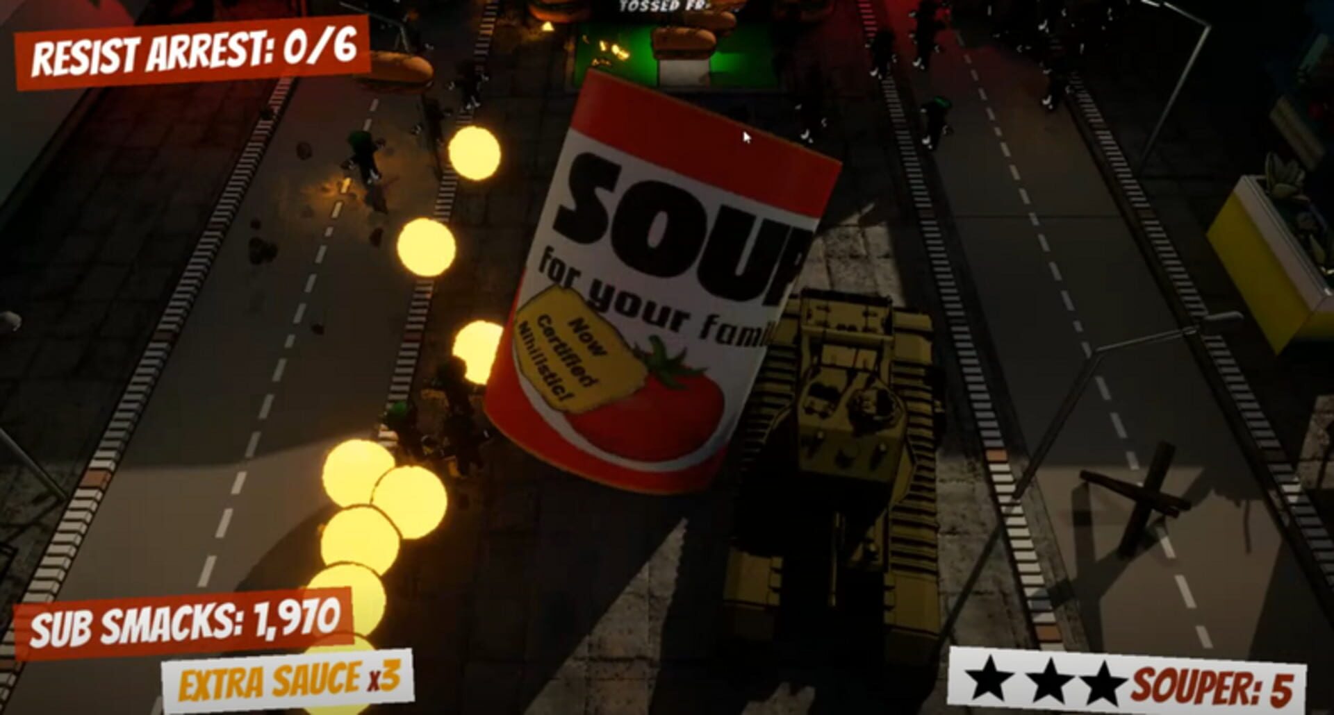 The Footlong Felon - Screenshot