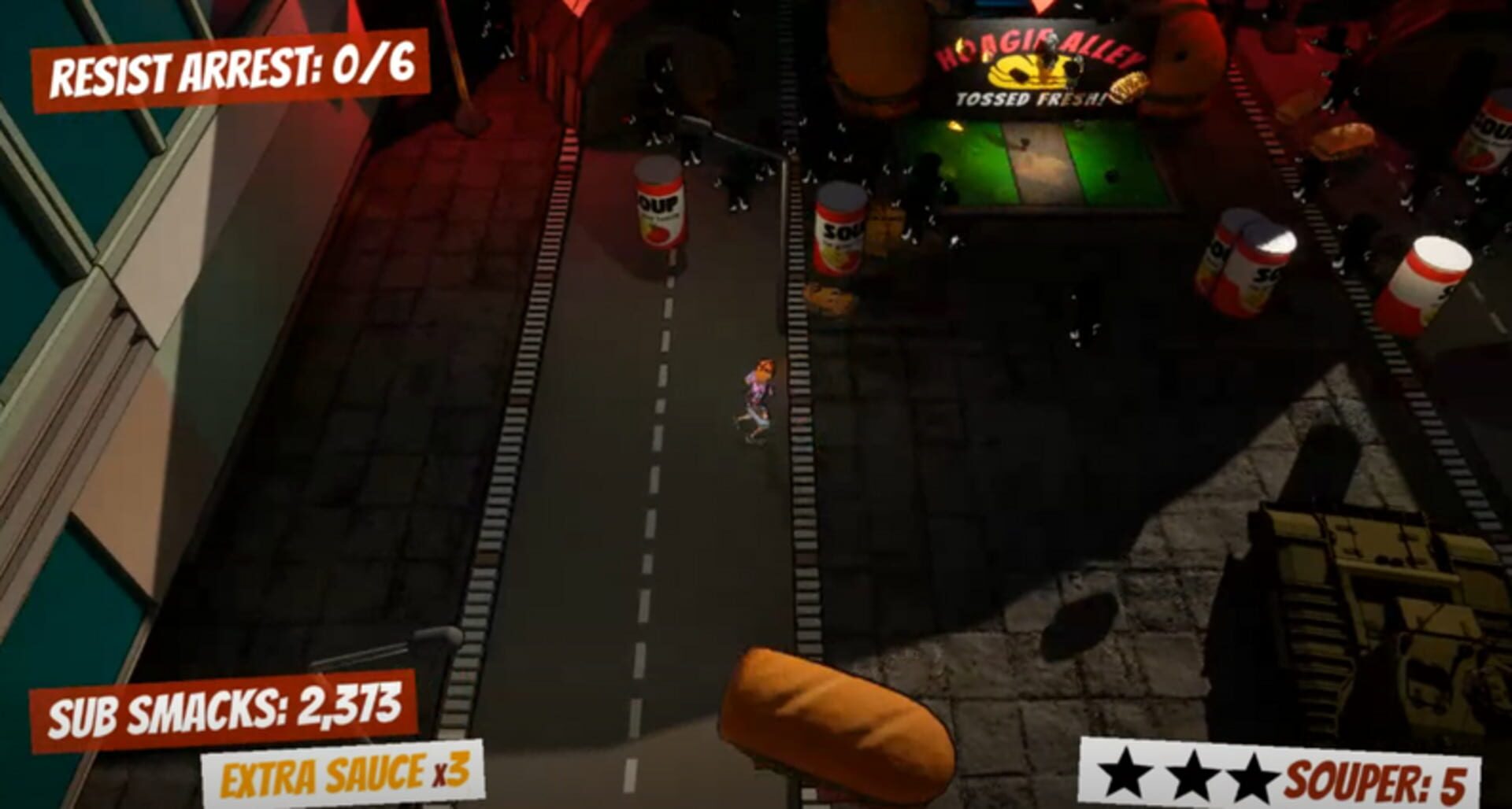 The Footlong Felon - Screenshot