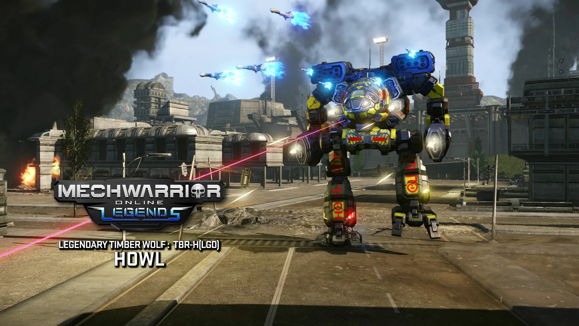 MechWarrior Online: Howl Legendary Mech Pack