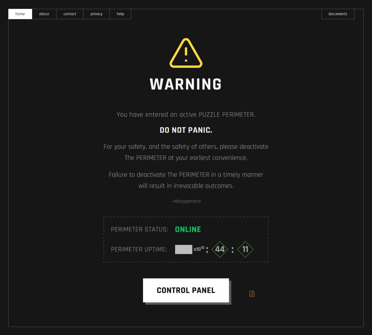 Perimeter - Screenshot