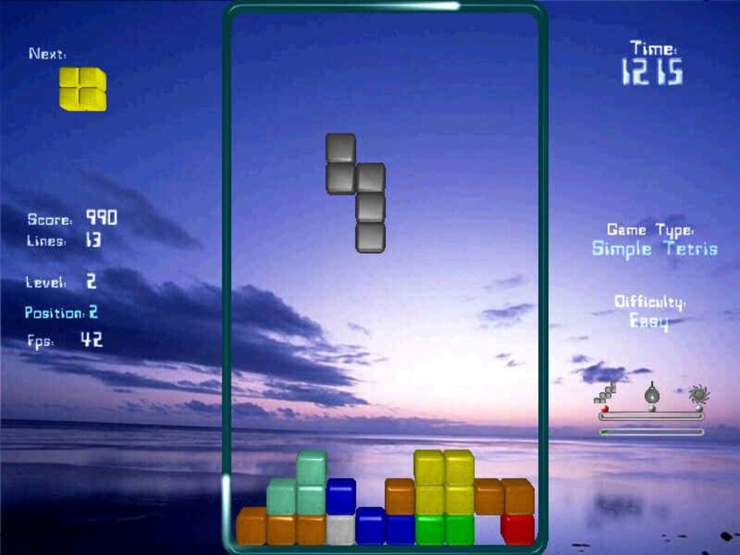 Tetris 4000 - Screenshot