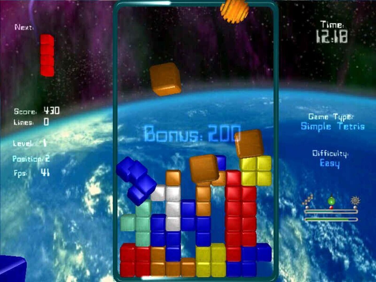 Tetris 4000 - Screenshot