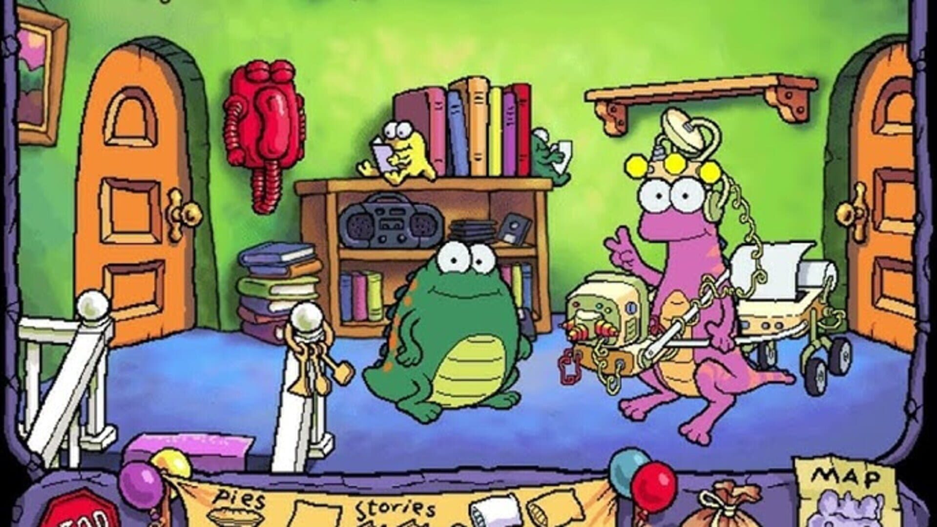 I'm Ready for Kindergarten: Huggly's Sleepover · 游戏截图