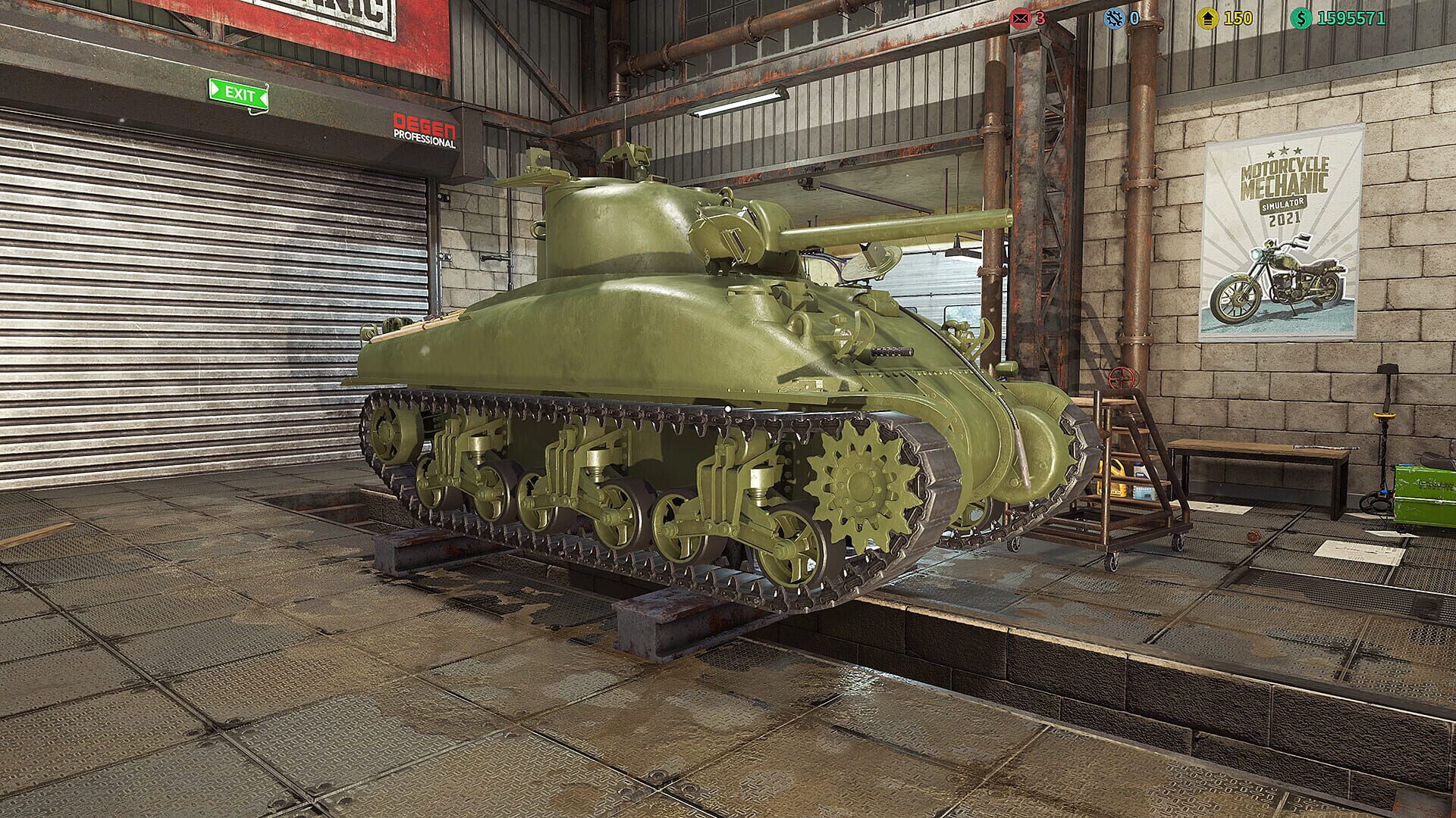Tank Mechanic Simulator: Shermans DLC