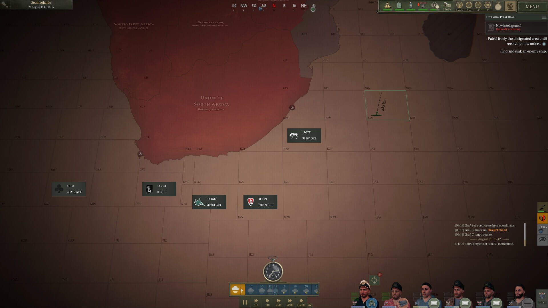 UBoat: Type IX - Distant Coasts