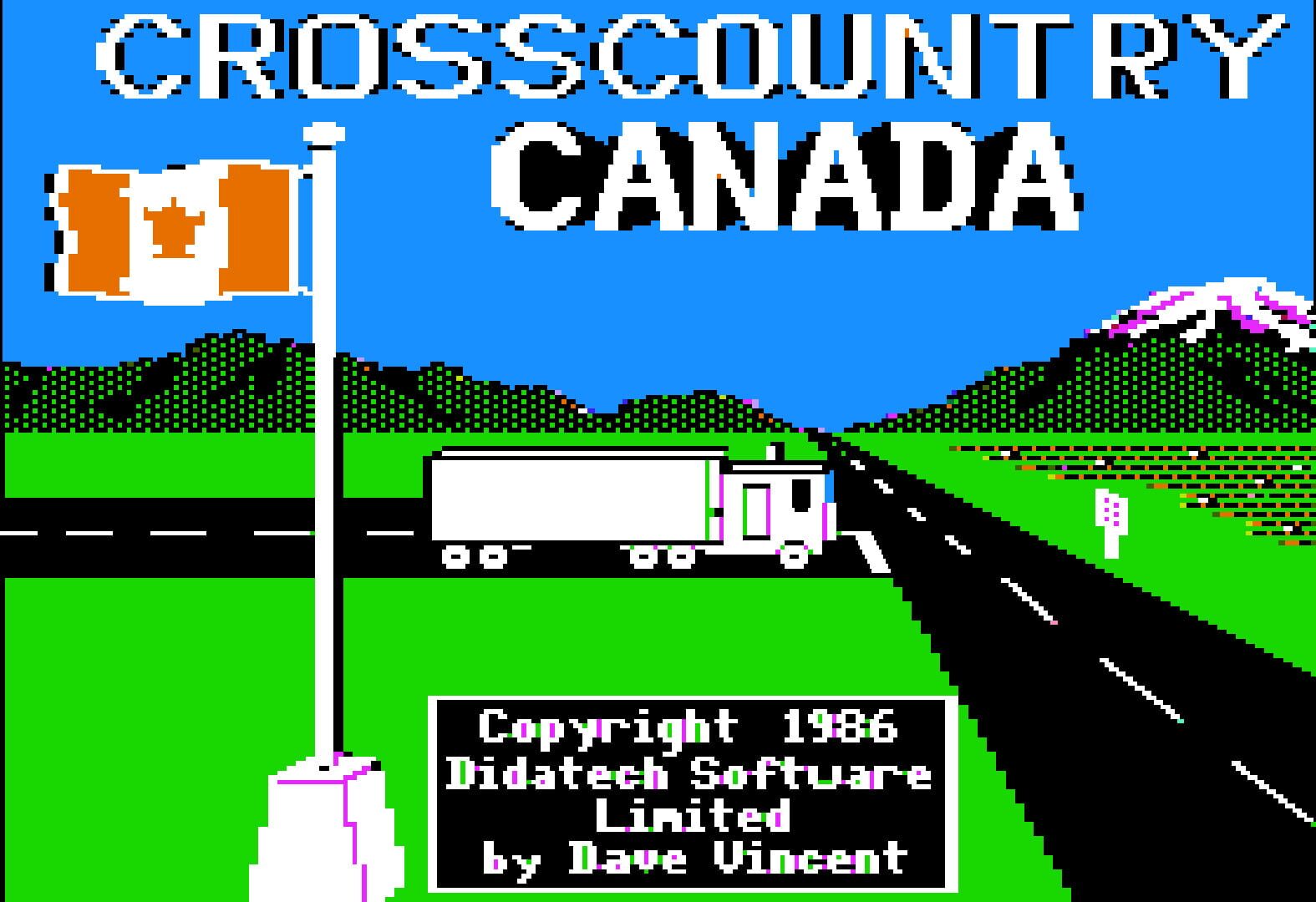 Crosscountry Canada - Screenshot