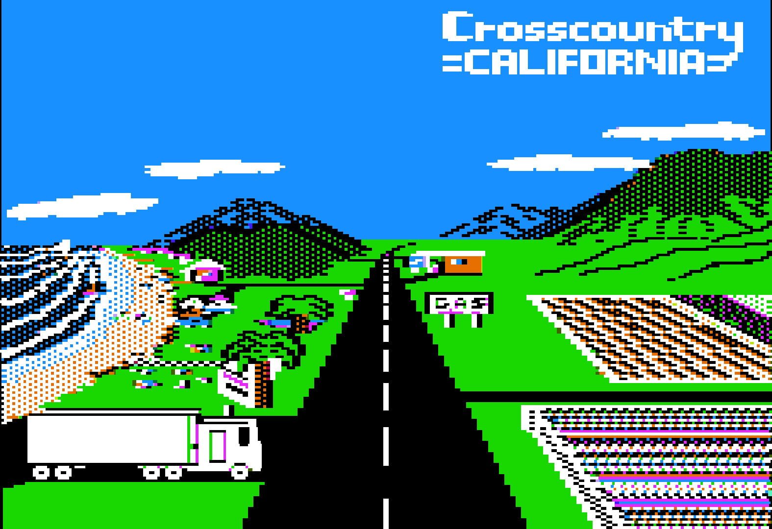 Crosscountry California - Screenshot