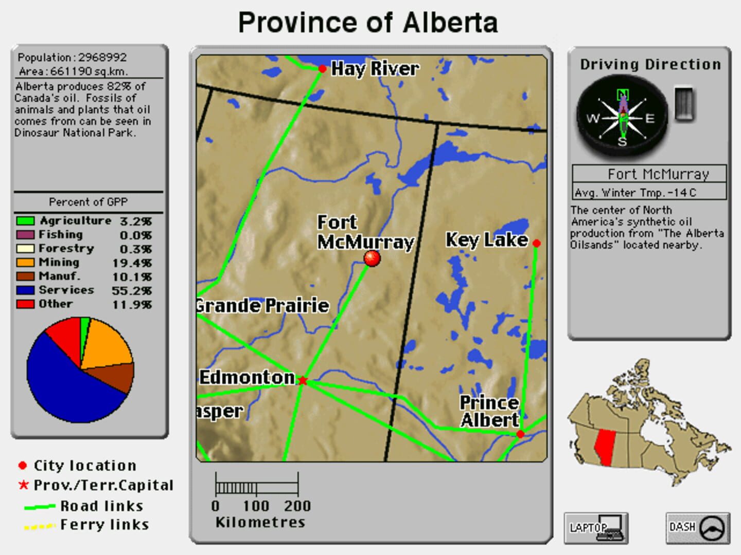 Crosscountry Canada Platinum - Screenshot
