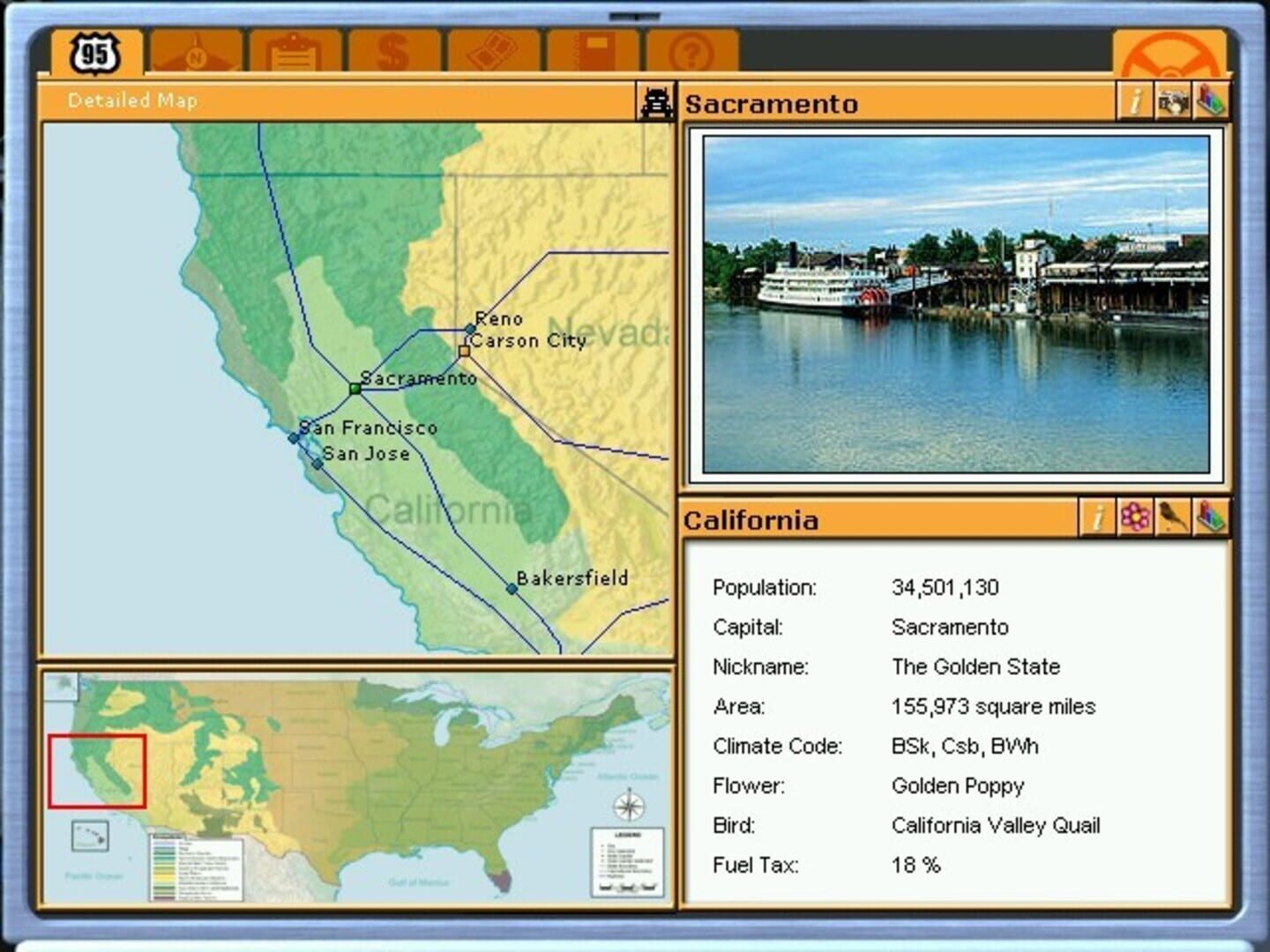 Crosscountry USA Photo Safari - Screenshot