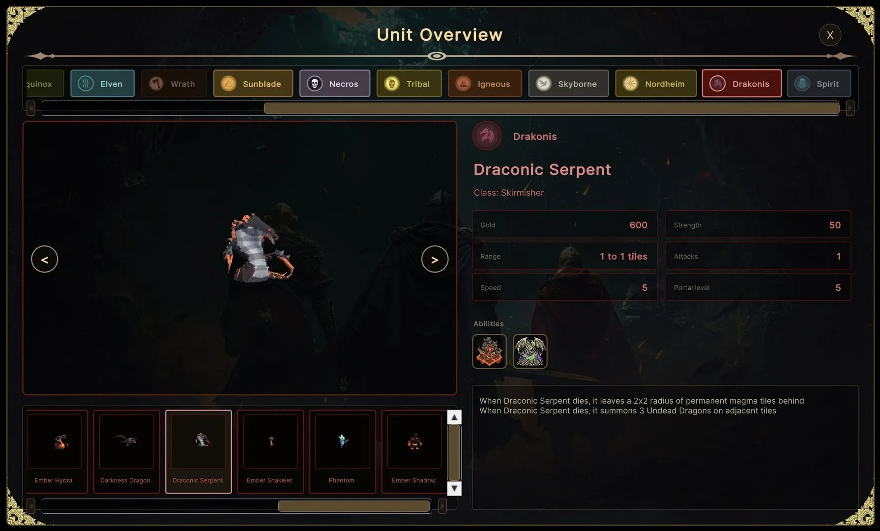 Age of Gods: Drakonis Faction