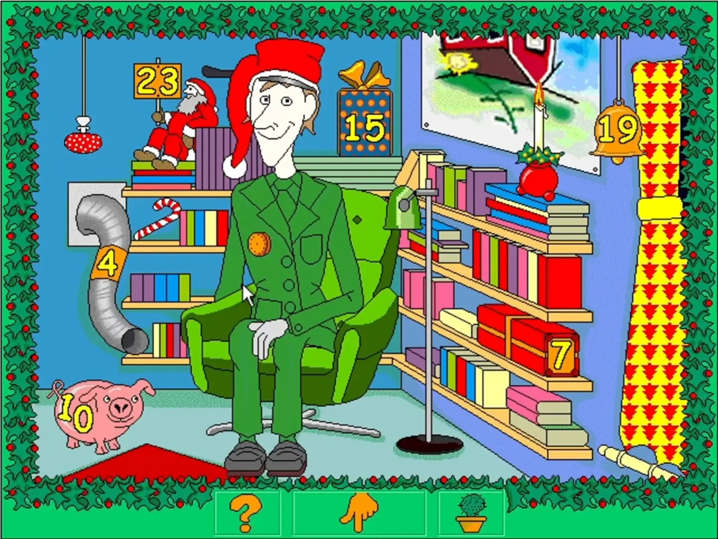 Julkalender med Kosmos & Co