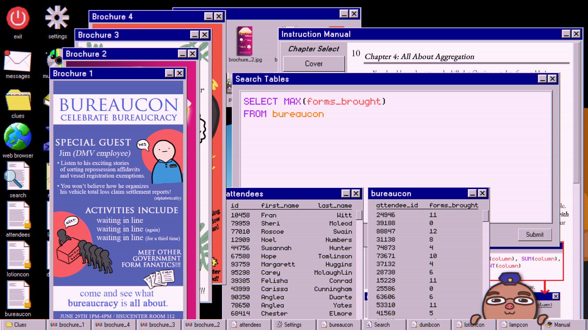 Database Detective: Minor Crimes Division