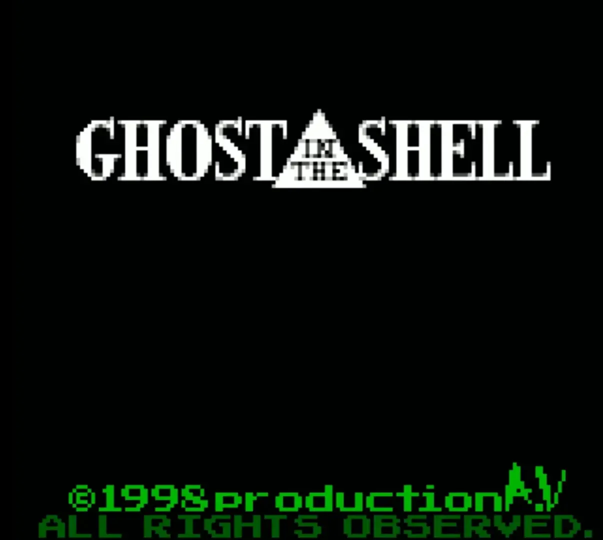 Ghost in the Shell GBC