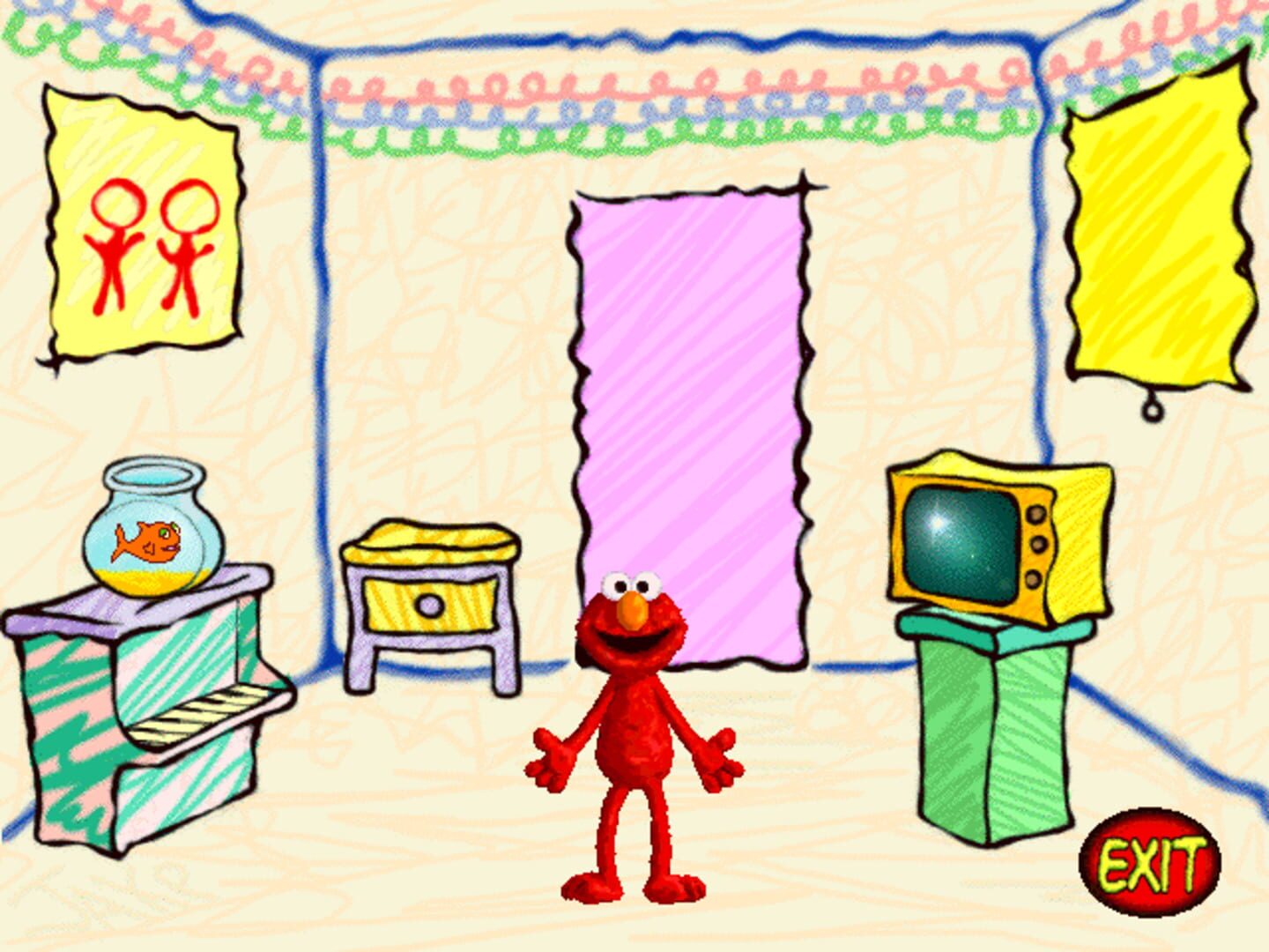 Sesame Street Create & Draw in Elmo's World - Screenshot
