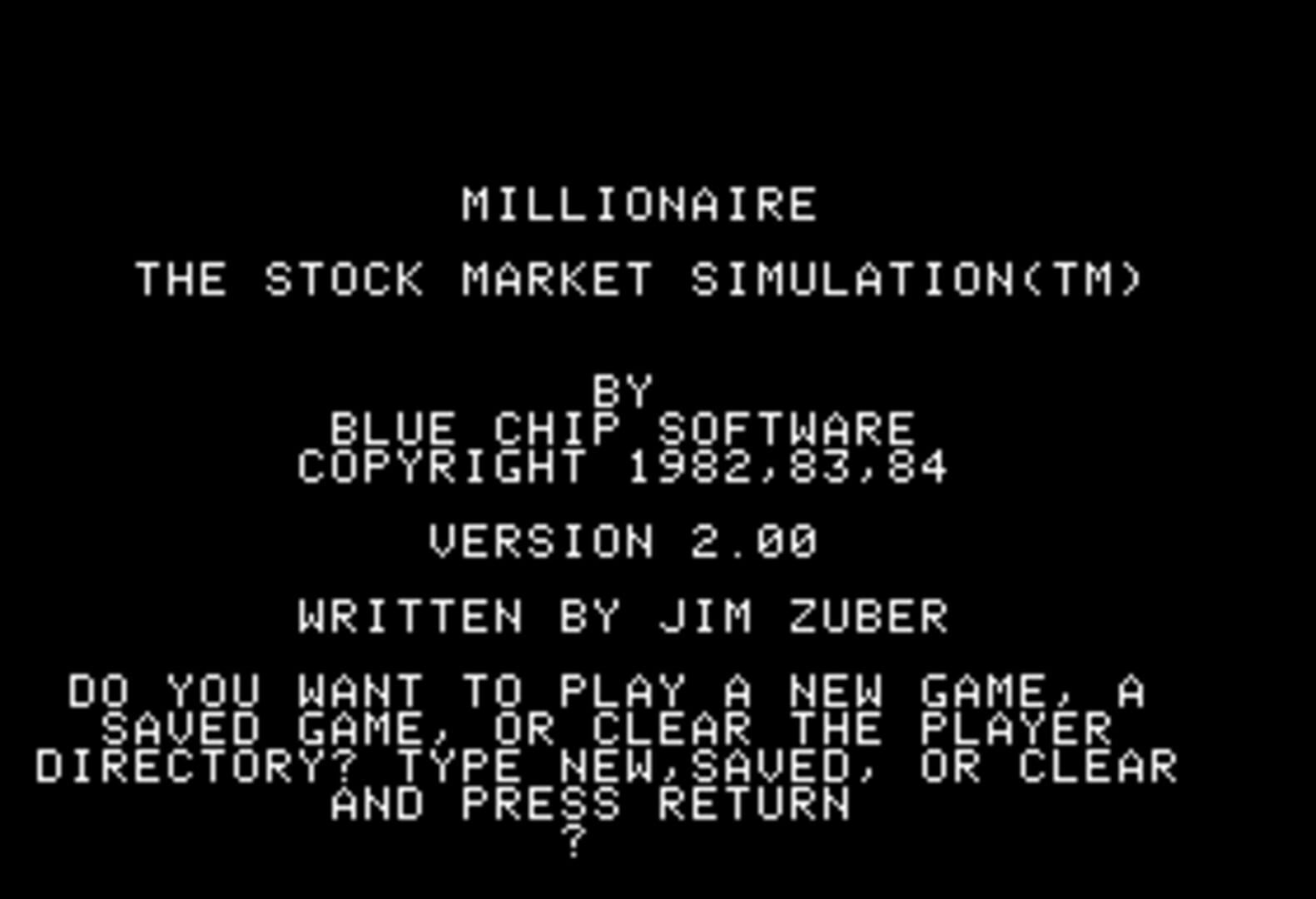 Millionaire: The Stock Market Simulation · 游戏截图
