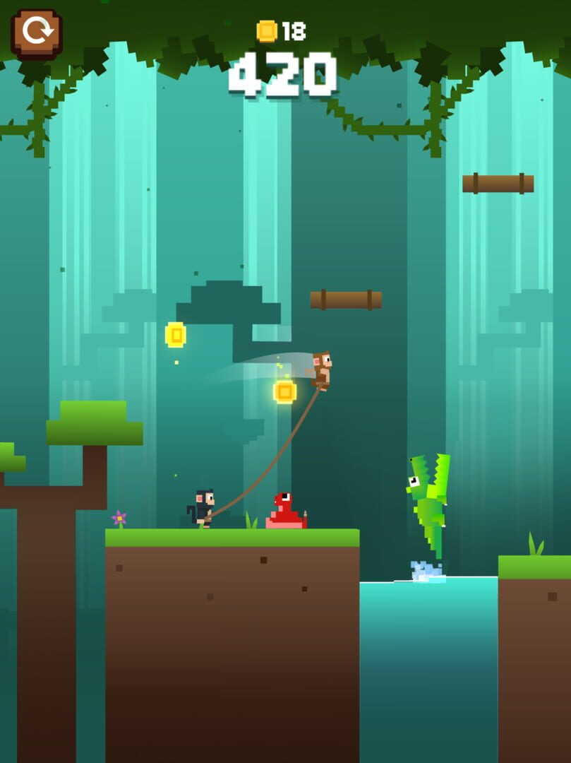 Monkey Ropes - Screenshot