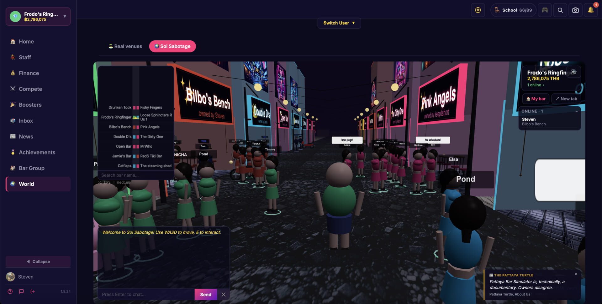 Pattaya Bar Simulator