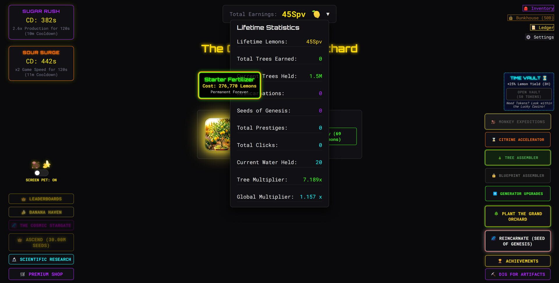 LaVonne's Lemons Idle - Screenshot