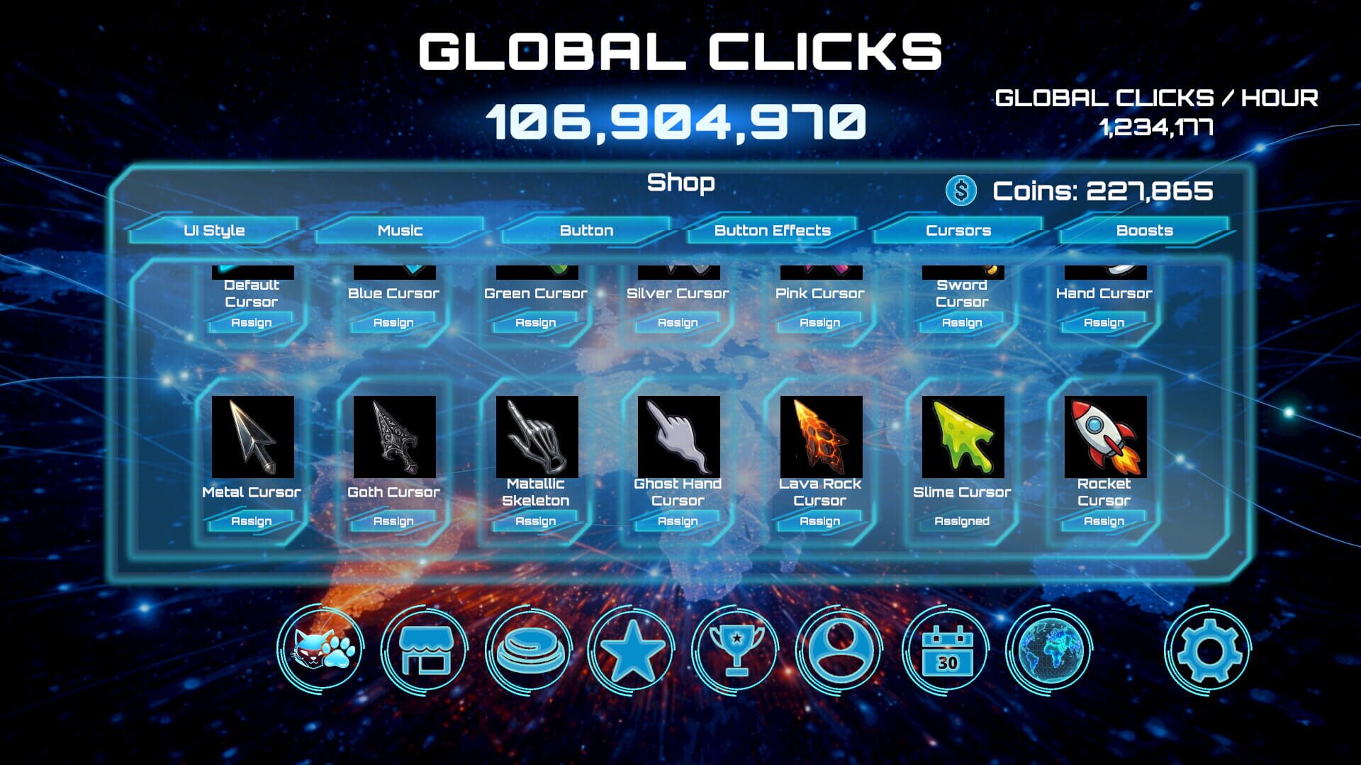 Community Button - Screenshot