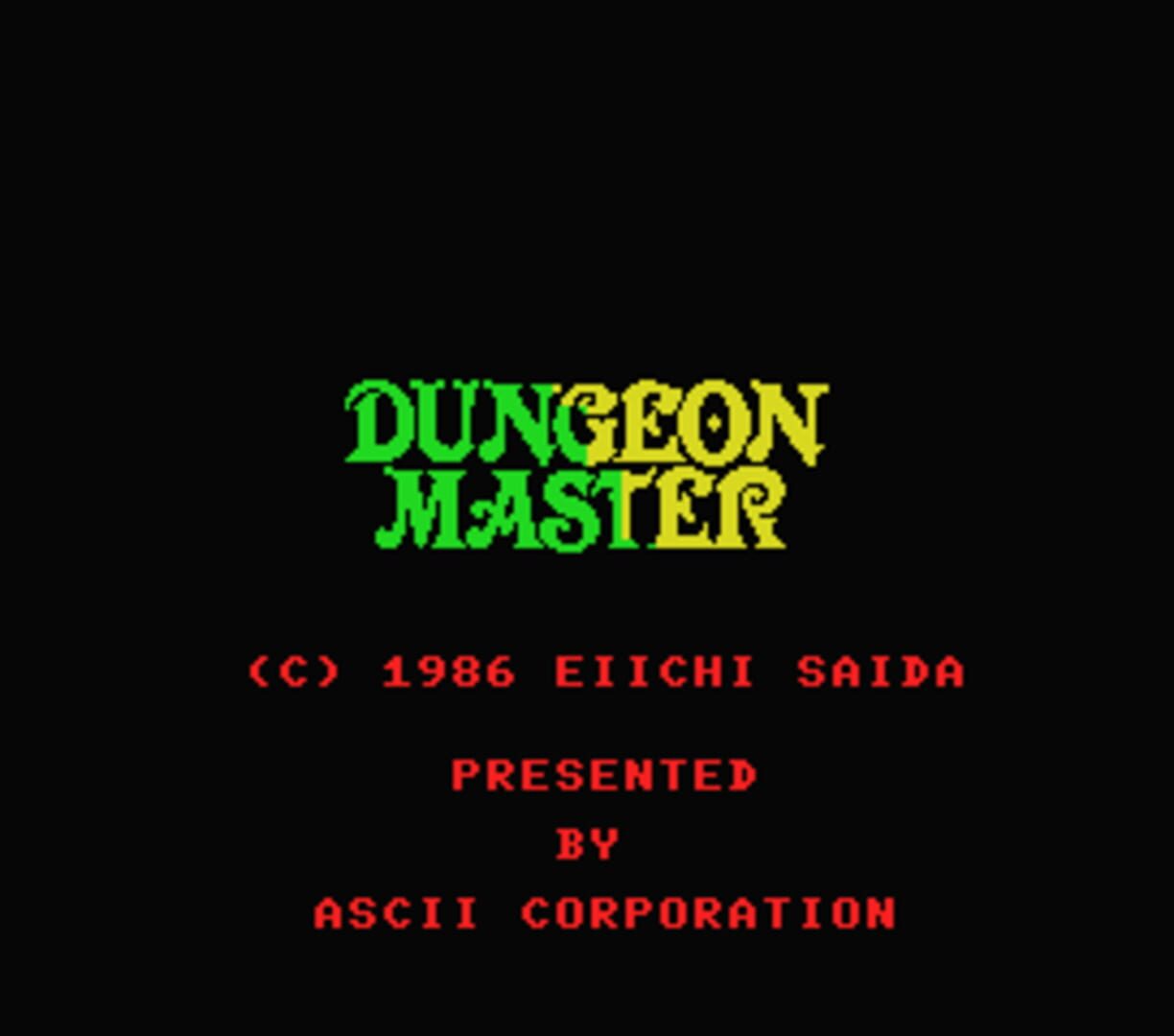 Dungeon Master · 游戏截图