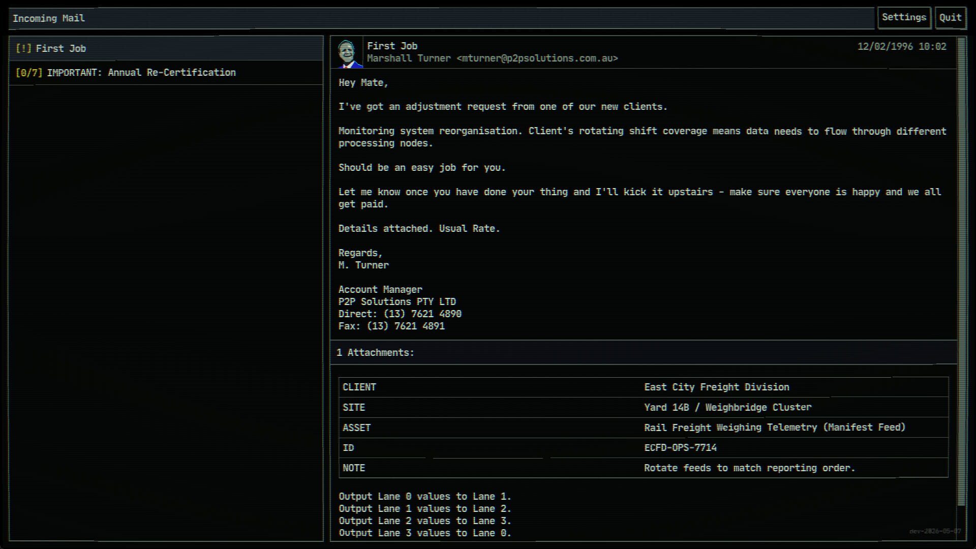 Lane-4: A dystopian Programming Thriller