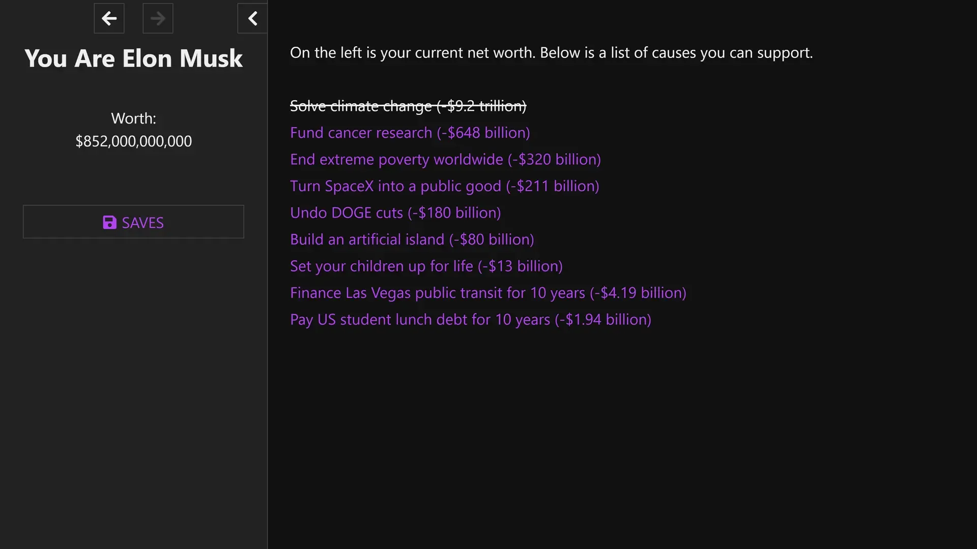 You Are Elon Musk
