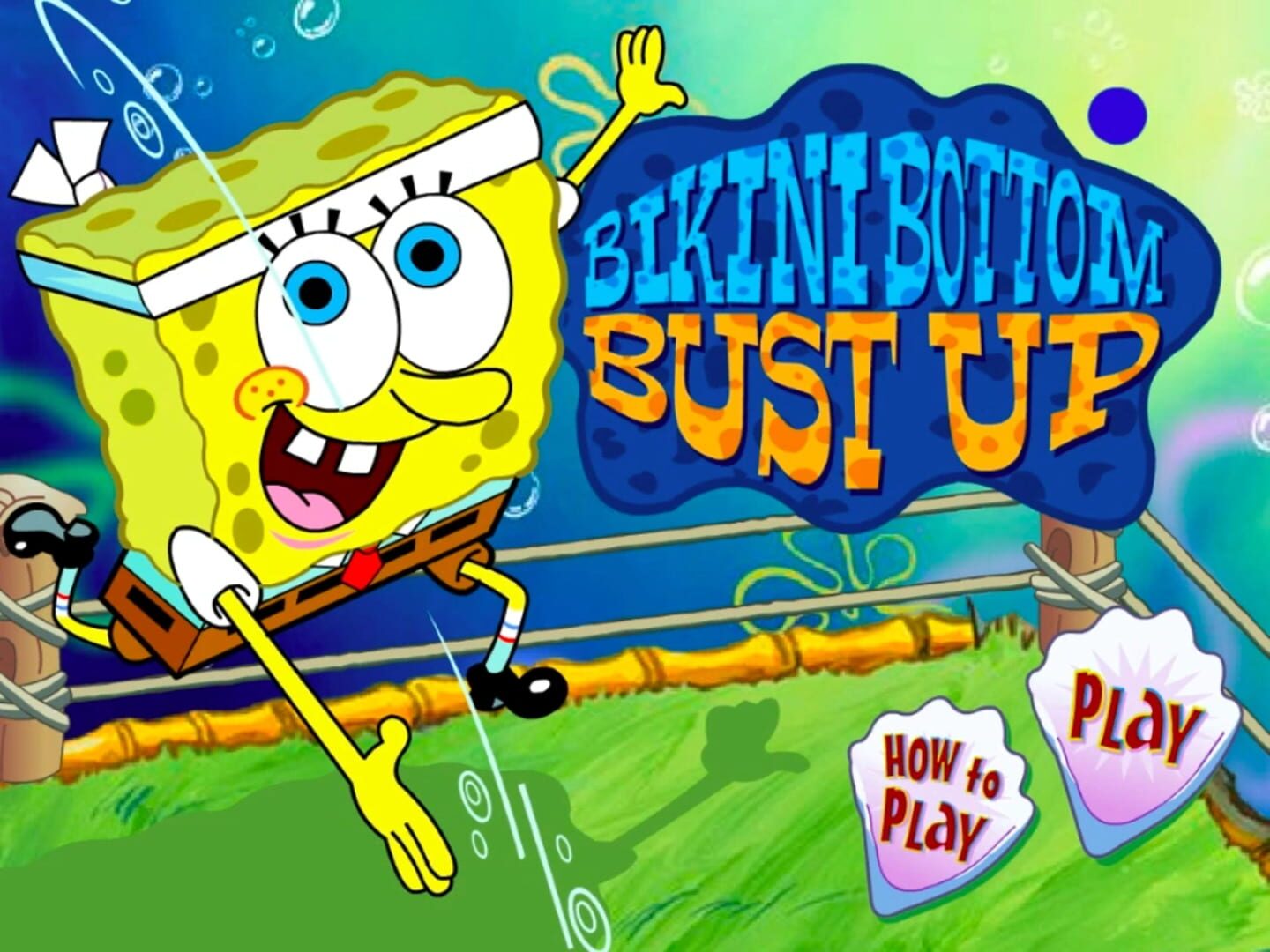SpongeBob SquarePants: Bikini Bottom Bust Up · 游戏截图