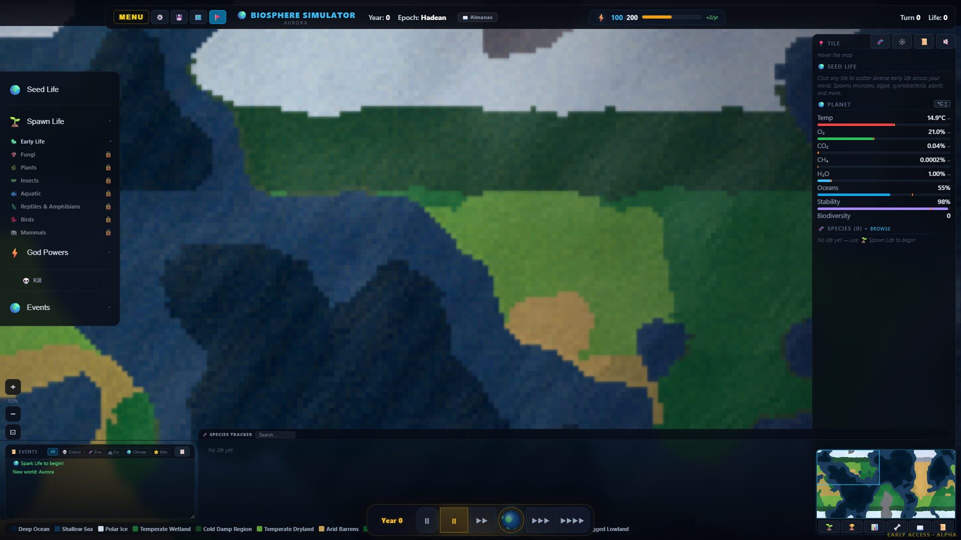 Biosphere Simulator