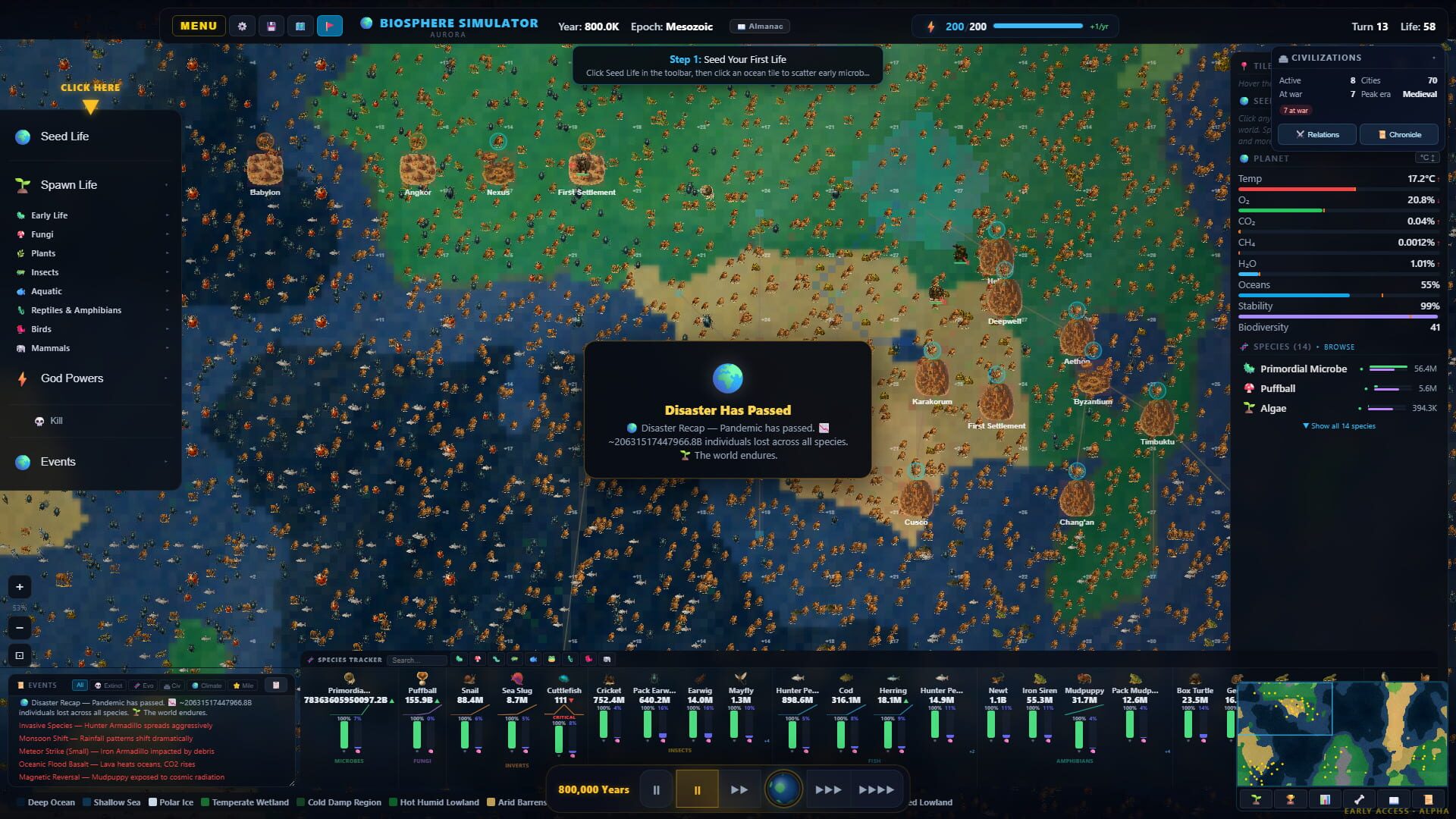 Biosphere Simulator
