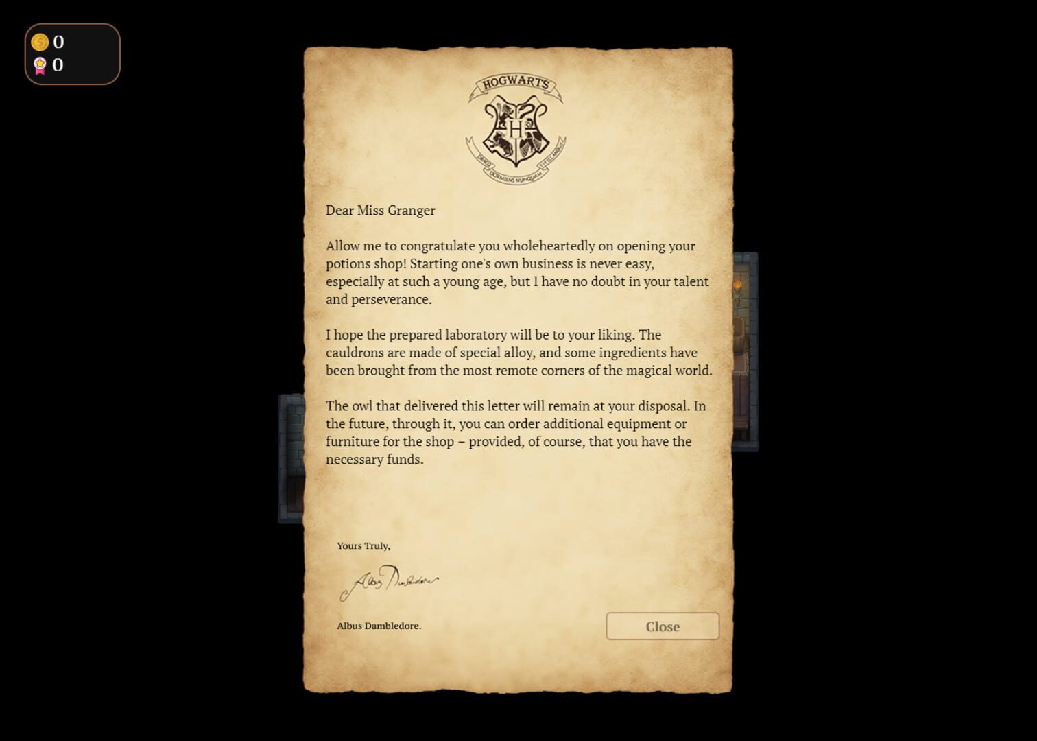 Hermione's Shop