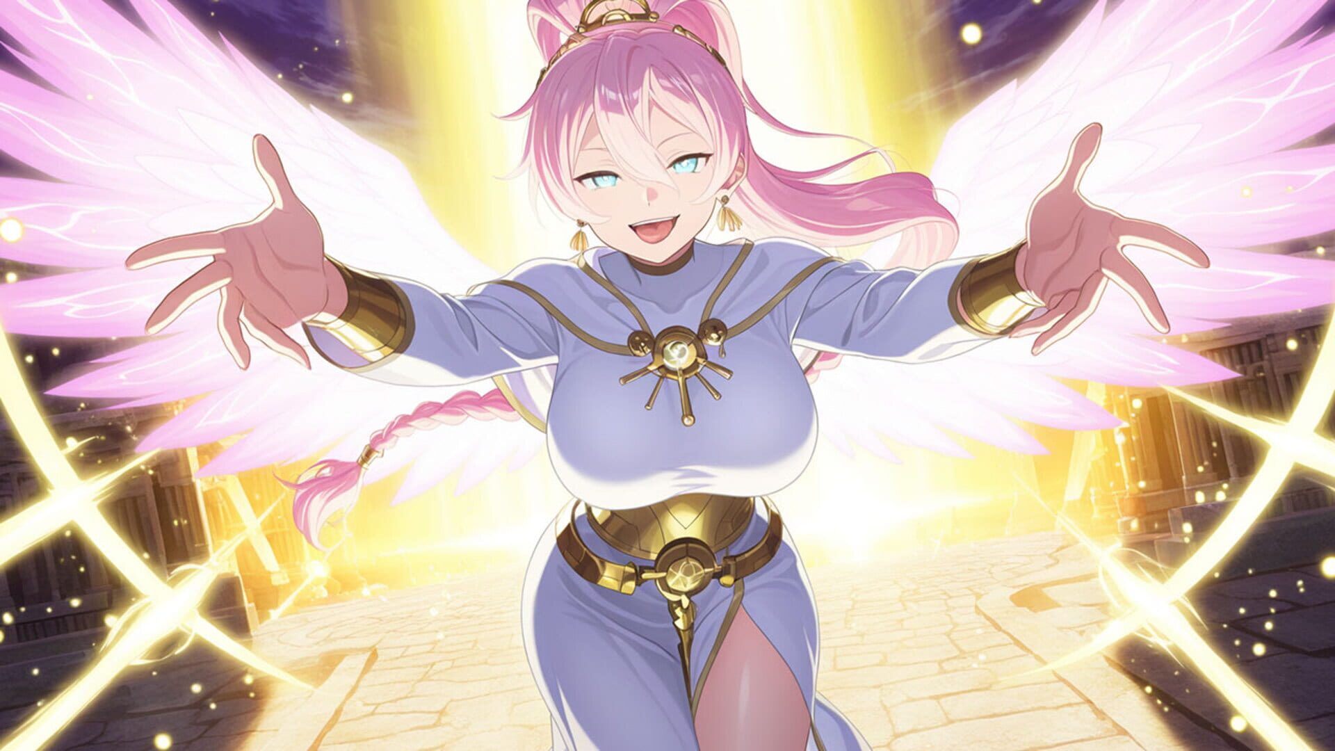 Aphrodite Evolve Weapons Survivor: Greek Gods Versus Heaven - Screenshot
