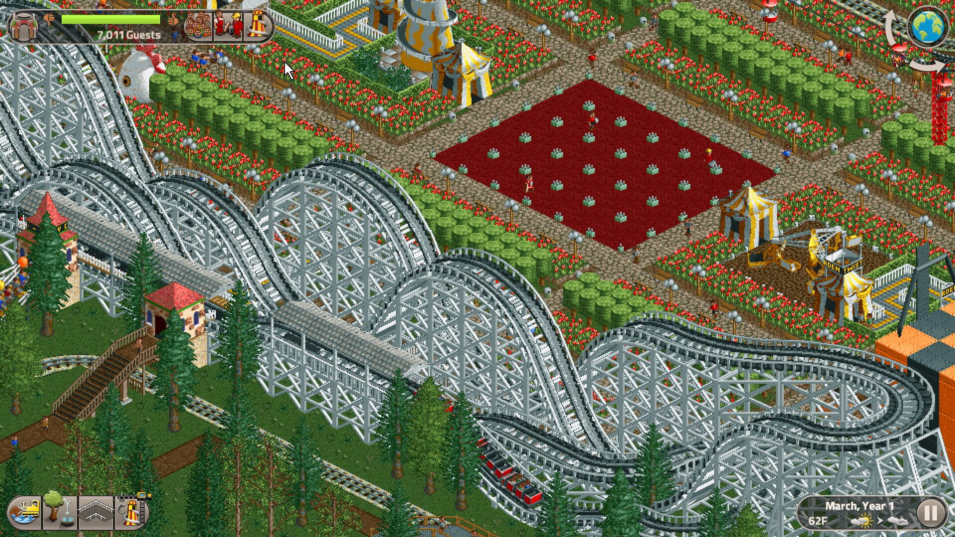 RollerCoaster Tycoon on Nintendo Switch