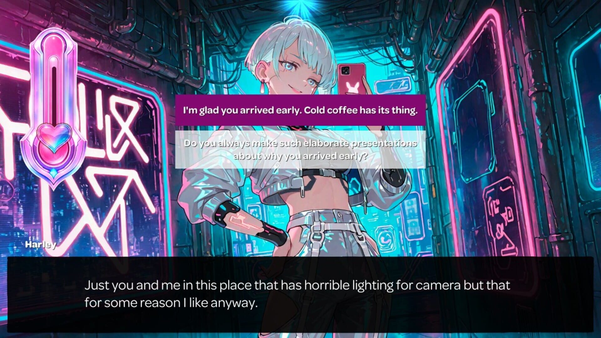 Youtuber Girls: Love Behind the Camera - Screenshot