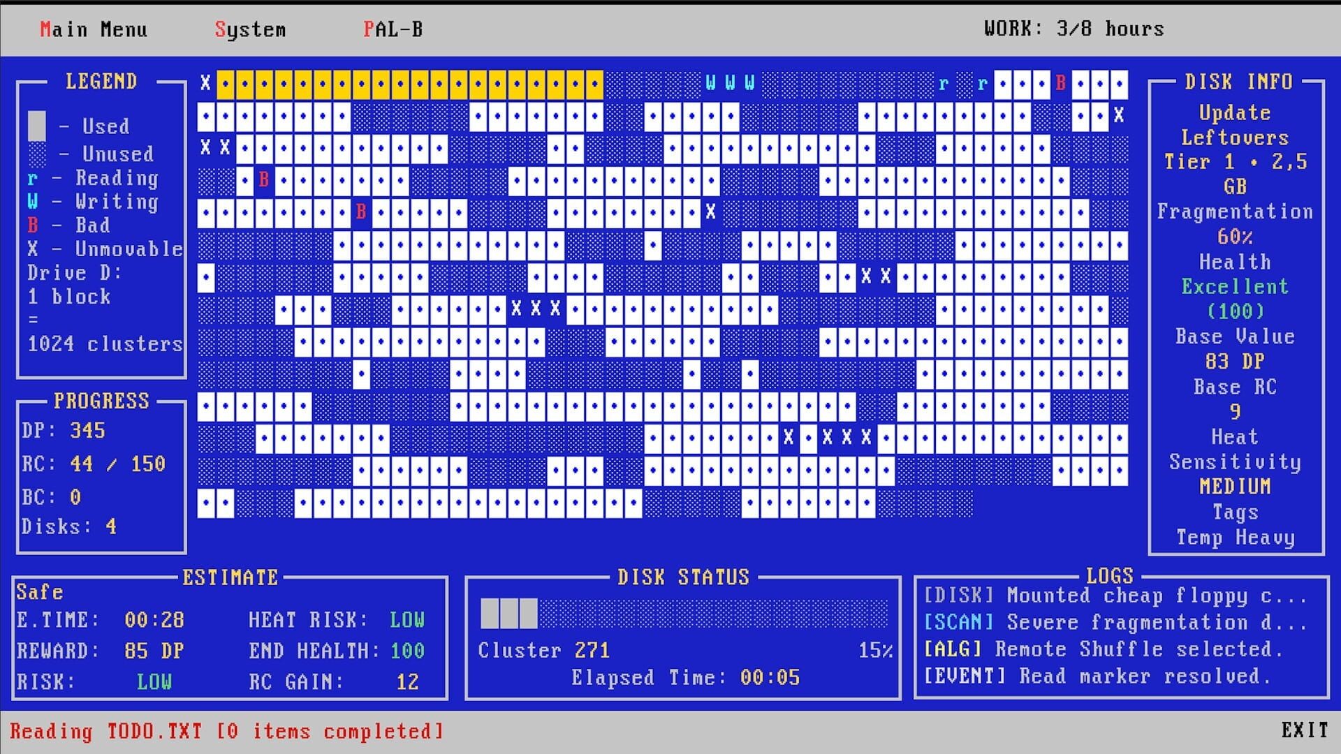 Defrag Incremental