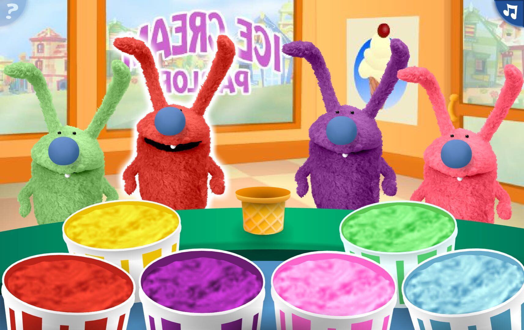 Bunnytown Ice Cream Parlor · 游戏截图