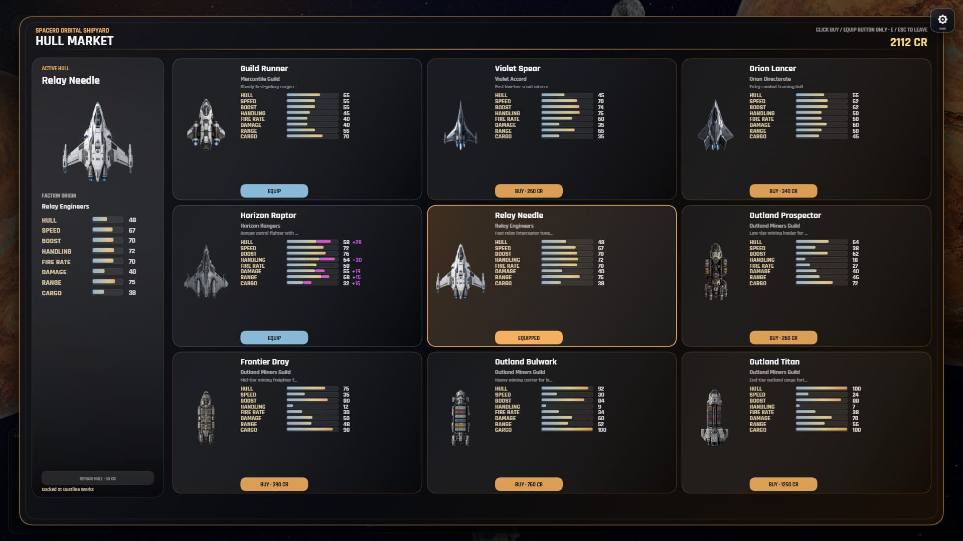 Spacero: Origins