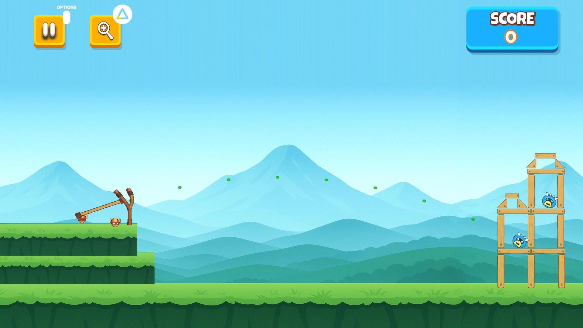 Monster Slingshot Smash - Screenshot