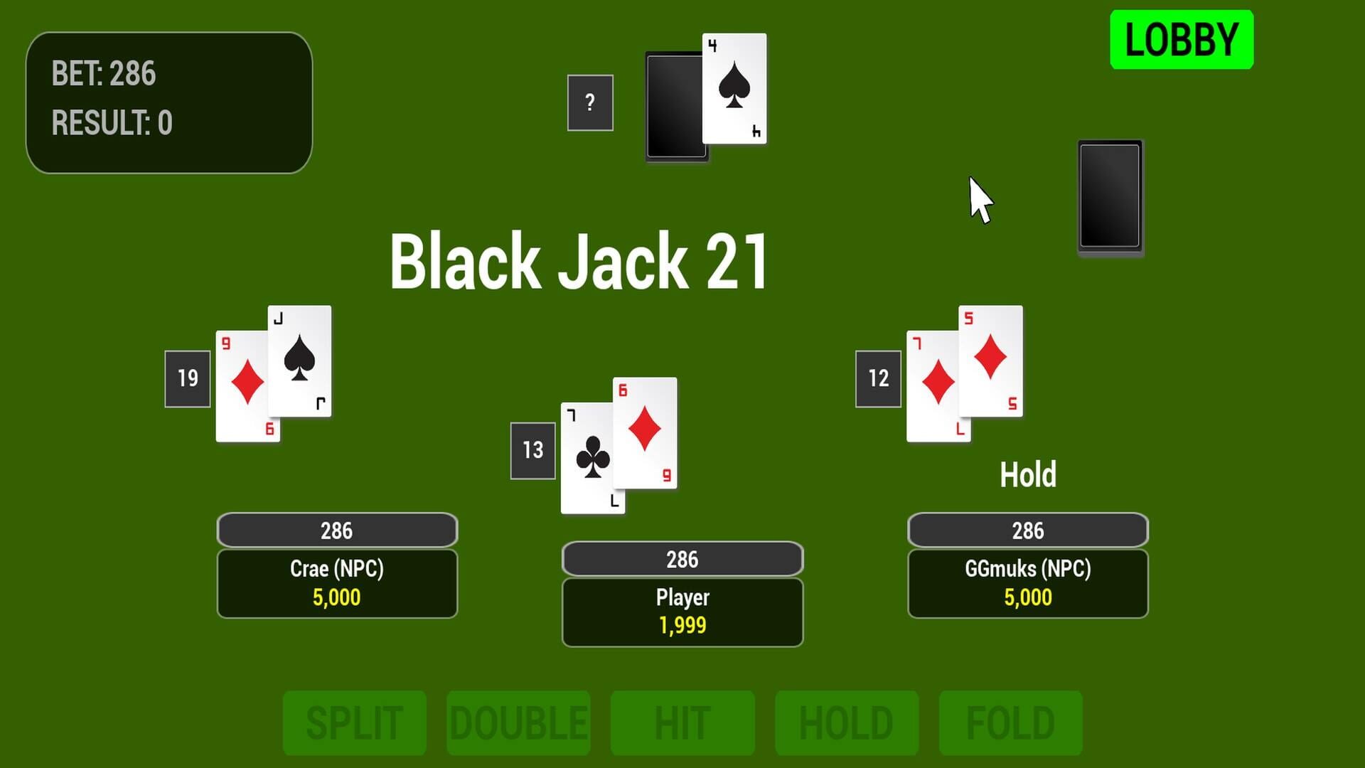 Jackpot 21 - Screenshot