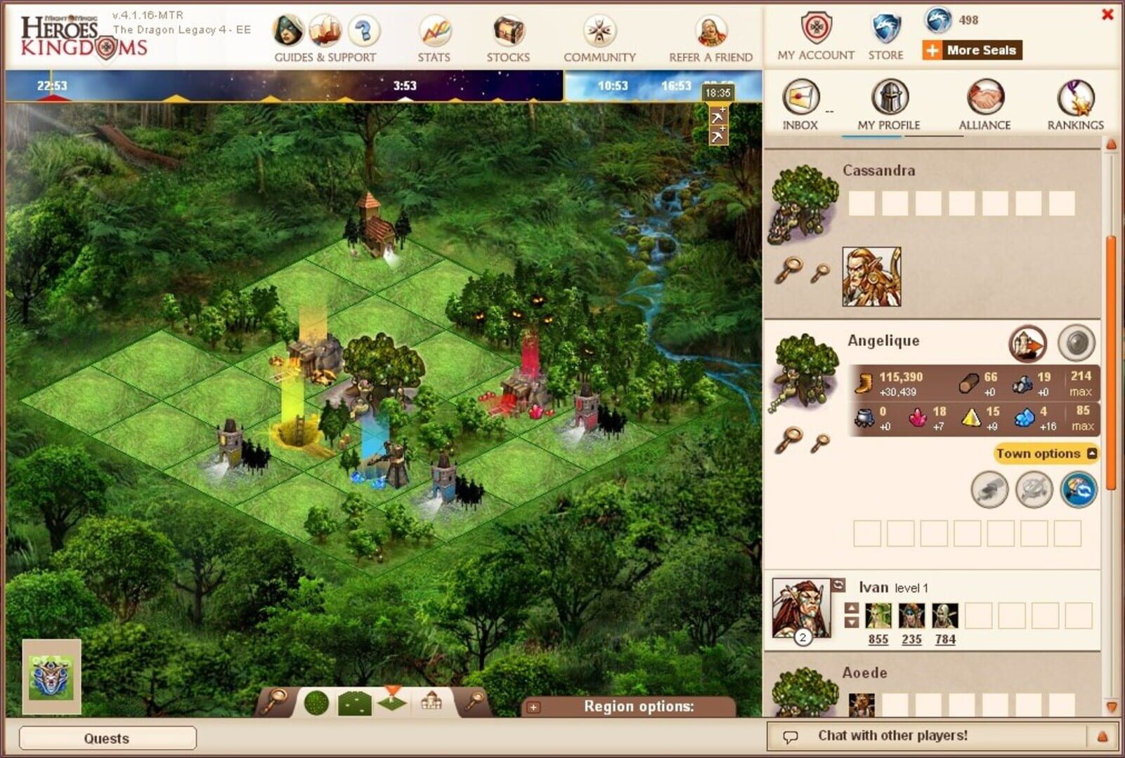 Might & Magic: Heroes Kingdoms - Screenshot