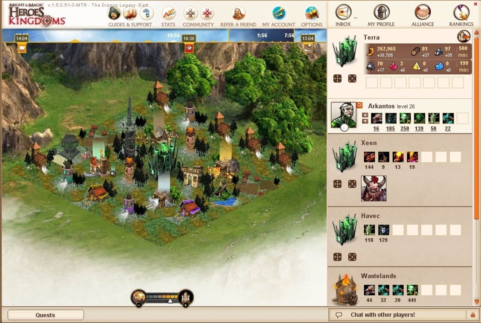 Might & Magic: Heroes Kingdoms - Screenshot