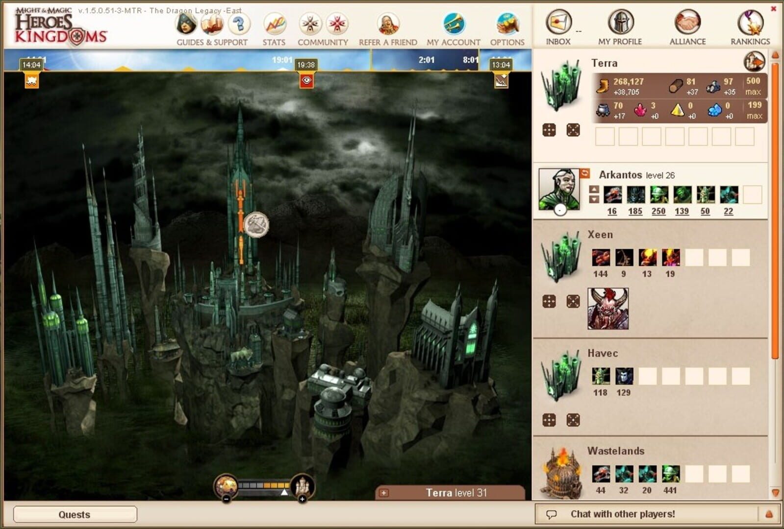 Might & Magic: Heroes Kingdoms - Screenshot