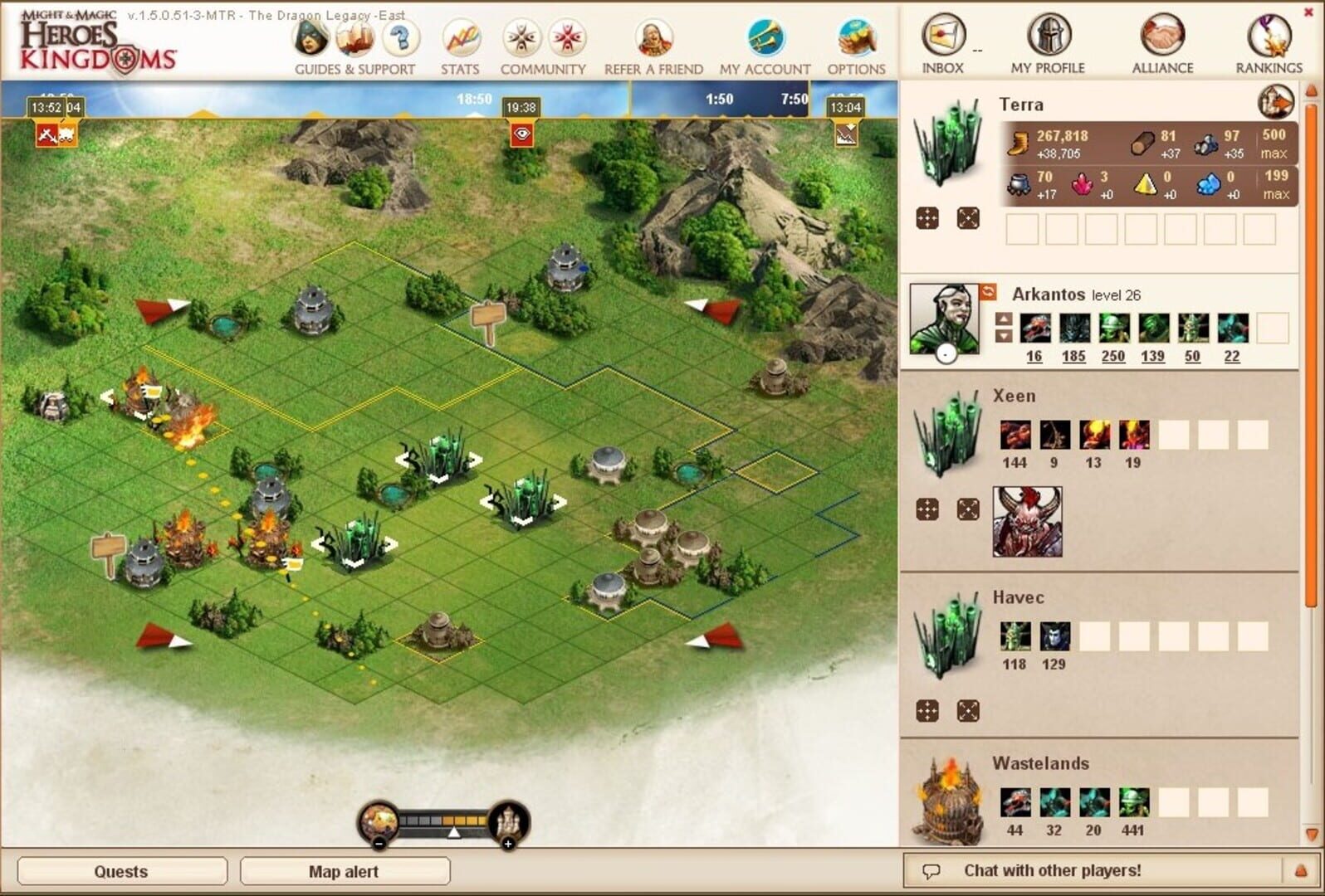 Might & Magic: Heroes Kingdoms - Screenshot