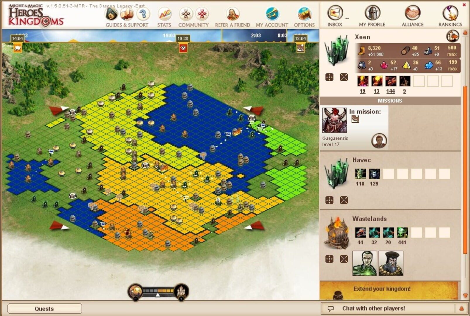 Might & Magic: Heroes Kingdoms - Screenshot