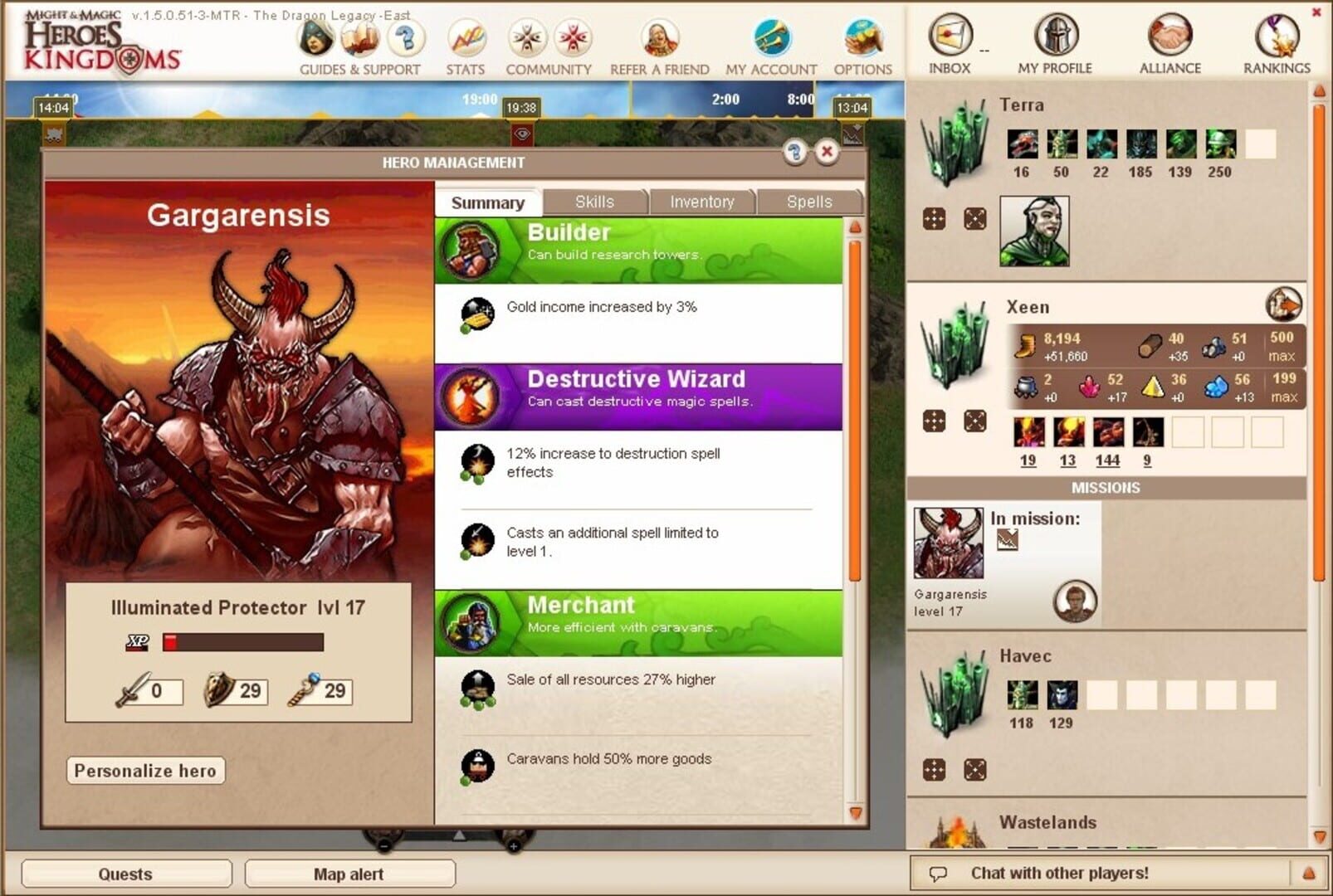 Might & Magic: Heroes Kingdoms - Screenshot