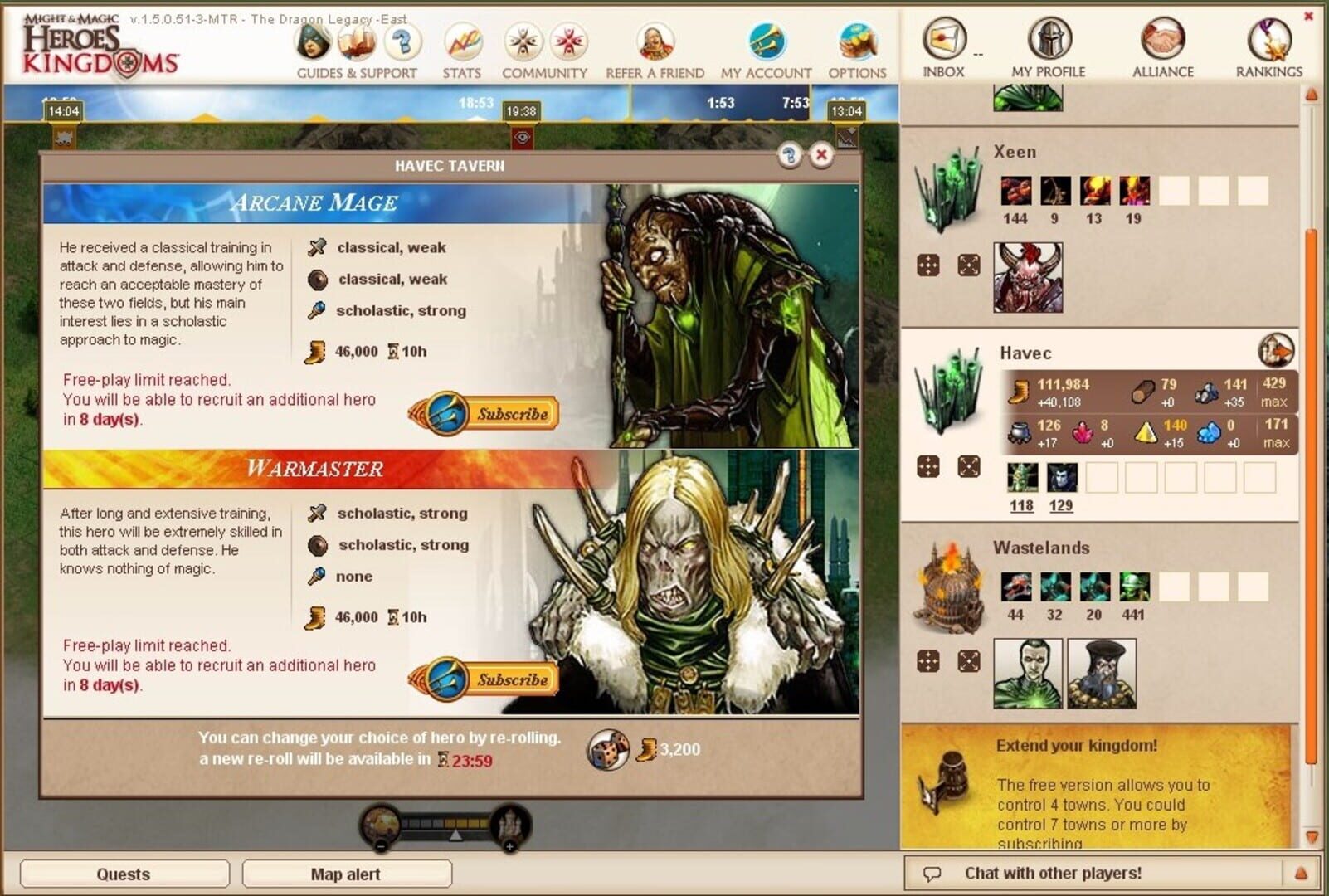 Might & Magic: Heroes Kingdoms - Screenshot